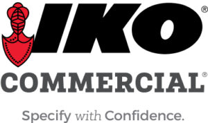 IKO Commercial roofing contractor logo