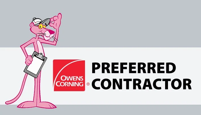 Owens Corning Preferred Contractor badge